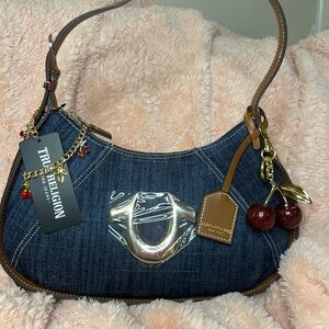 True Religion Denim Shoulder Bag